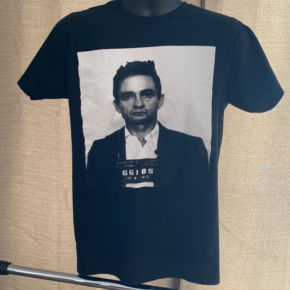 Zion Rootswear Johnny Cash mug shot